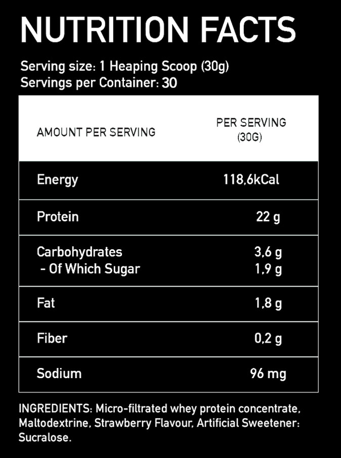 PRO WHEY 908g - Strawberry