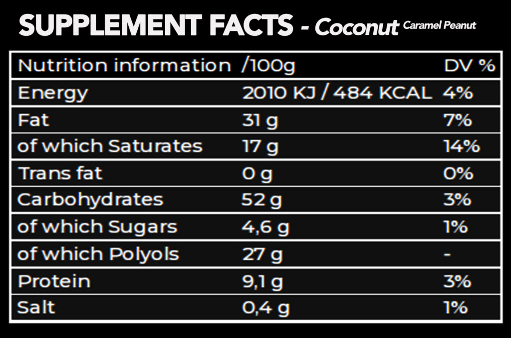 Protein COOKIES - Coconut - Caramel Peanut NT
