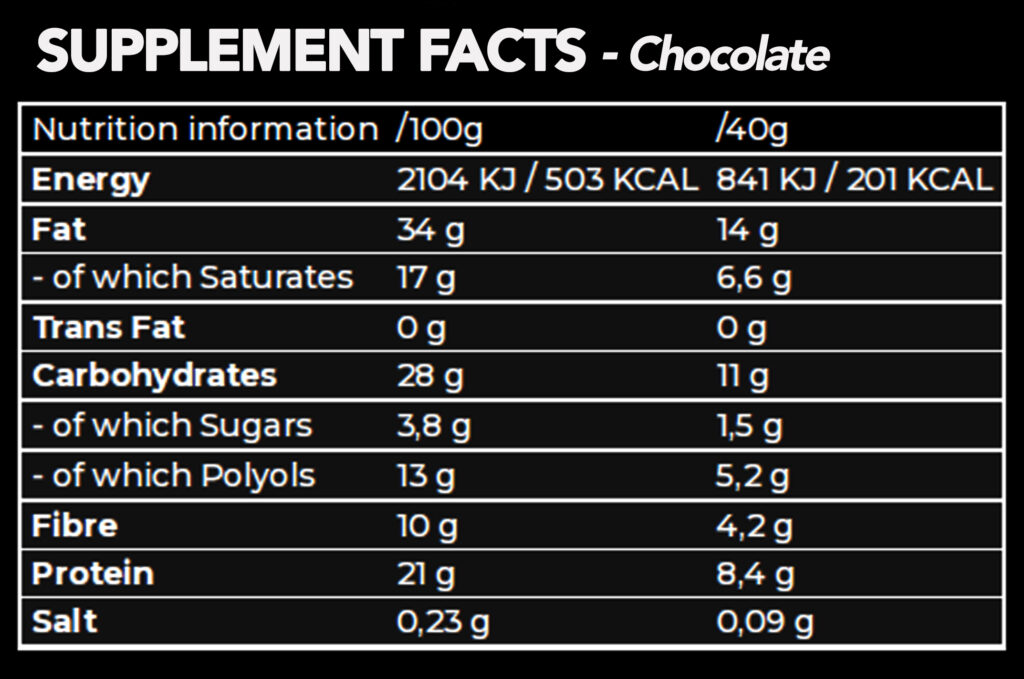 WAFER Protein BAR / 40GR - Chocolate NT