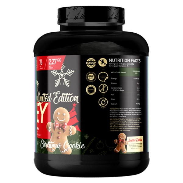 100% PRO WHEY 2.27KG - CHRISTMAS