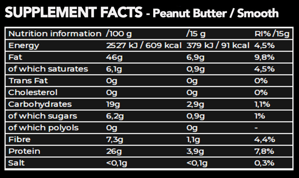 PC NT Peanut Butter - Smooth